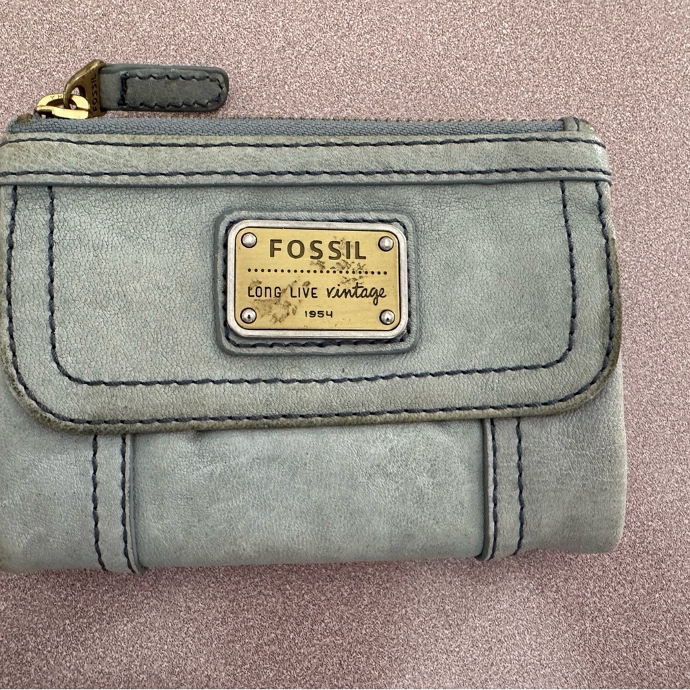 Fossil Baby Blue Women's Wallet